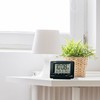 Seiko Digital RC Alarm Clock with Calendar & Temperature Display,
