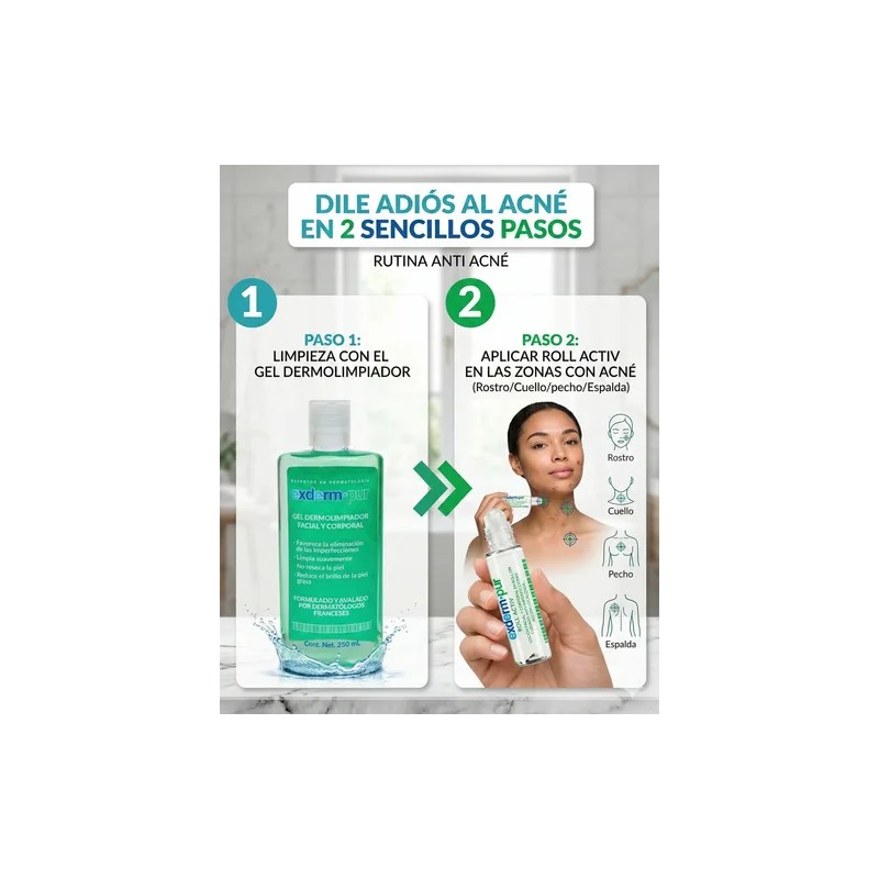 Exderm Pur Granos Espinillas Acné Imperfecciones 10ml