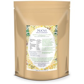 Na'vi Organics Wild Harvested Pine Pollen - Broken Cell Wall Micro Powder (350 g)