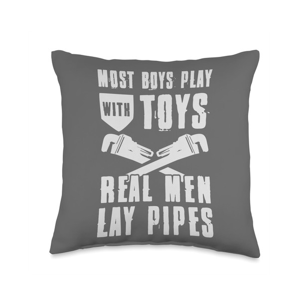 Sprinkler Fitter Plumber Pipefitter Apparel Most Boys Play with Toys