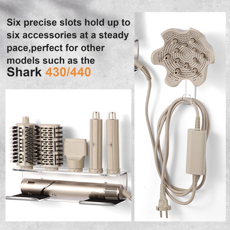 GENCAM Wall Mounted Holder for Shark Flexstyle, Acrylic Wall Mount
