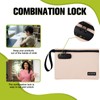 OZCHIN Smell Proof Bag with Combination Lock 10'' X 7''