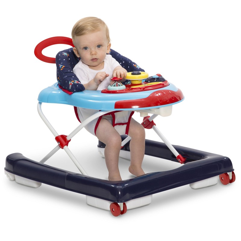 Delta Children First Exploration 2-in-1 Activity Walker, Lift Off