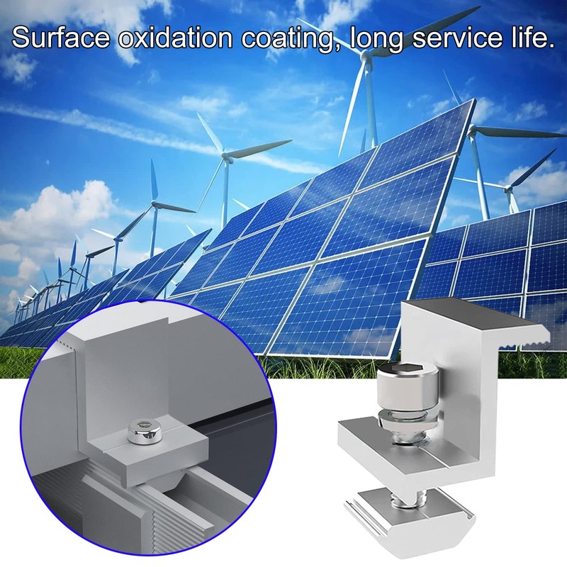 Pack of 12 Solar Panel Mount for Solar Panel, Z-Angle