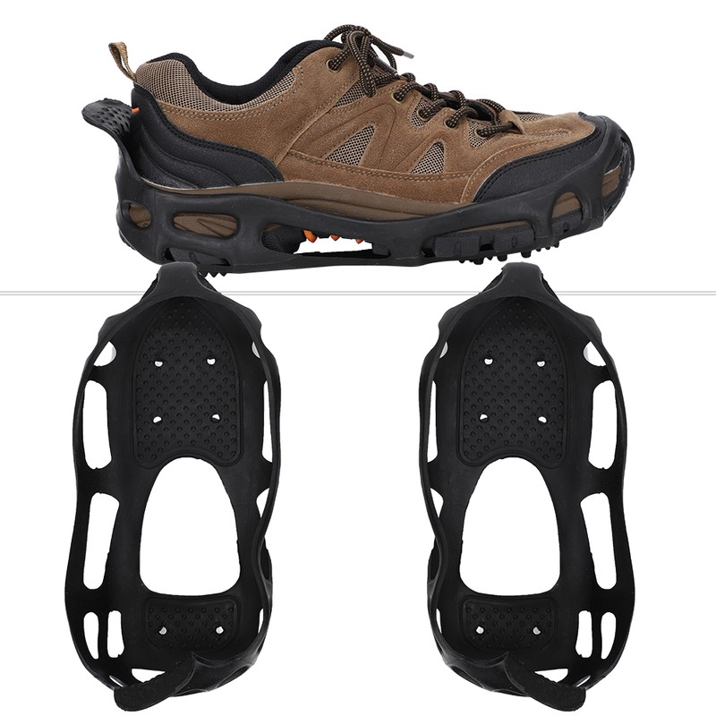 1 Pair Universal 24 Teeth Anti Slip Ice Cleat Shoe