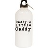 Los Drinkware Hermanos Daddy's Little Caddy - White Water Bottle