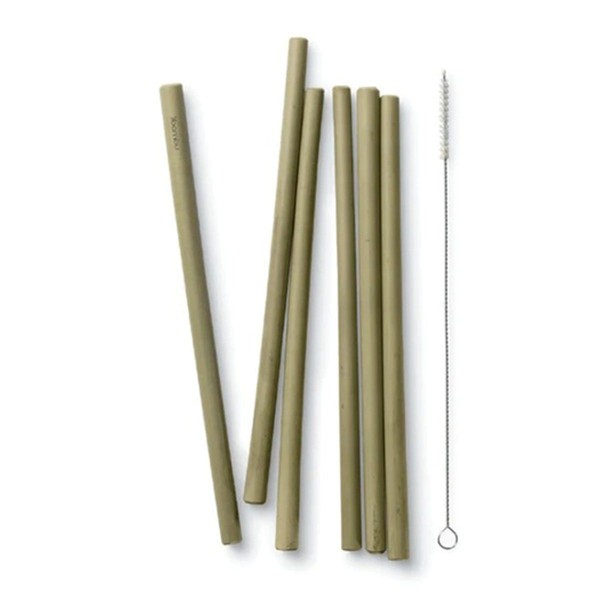Bambu Bamboo Straws Regular 6 Packs