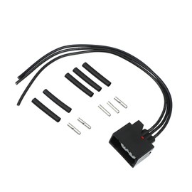 ACROPIX Turn Signal Light Wiring Harness Front Turn Signal Light Connector Pigtail Fit for Jeep Wrangler - Pack of 1 Black