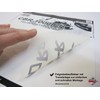 BIKE-label Rim well sticker, orange, compatible with KTM 390 Duke