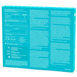 EUROPAPA® Nitrile Gloves Box of 100 Disposable Gloves, Examination Gloves, Nitrile Gloves, Powder-Free, Latex Free, Non-Sterile, Disposable Gloves, Purple