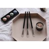 LORMAY 3 Pcs Silicone Eyeshadow and Lip Mask Makeup Brushes.