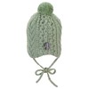 Sterntaler Baby Girls Knitted Cable Knit Hat, Green