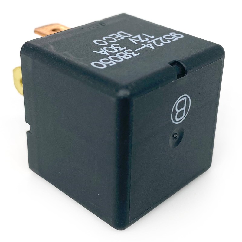 2-Pack 95224-38050 Starter Relay - 30A 12VDC 4-Pin SPST Automotive