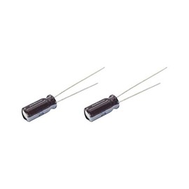 Nichicon Electrolytic Capacitor -55°C + 105°C Long Life Bass Guitar ESR Terminals THT Through Hole Radial Capacitor Pack of 2