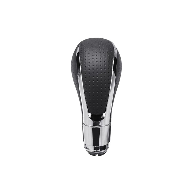 Black Perforated/Punched Gear Knob Compatible / Replacement Part for Vauxhall
