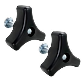 2 juegos de pernos para mango de cortacésped, tornillo de mango triangular de repuesto para la mayoría de los cortacéspedes Honda, kit universal de piezas y accesorios para cortacésped