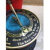 NauticalMart Personalized Sundial Gift - 10 Inch Brass Sundial for