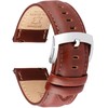 Ottoody Genuine Leather Replacement Watch Band, 0.71, 0.75, 0.79, 0.83,
