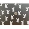 White Bunny Confetti - Bunny Decorations - Easter Decorations -