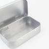 Goodma 20 Pieces Rectangular Metal Empty Hinged Tins Containers Basic