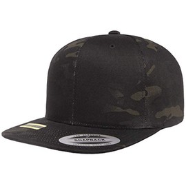 Yupoong YP Classics Snapback Cap, Multicam Black, OS
