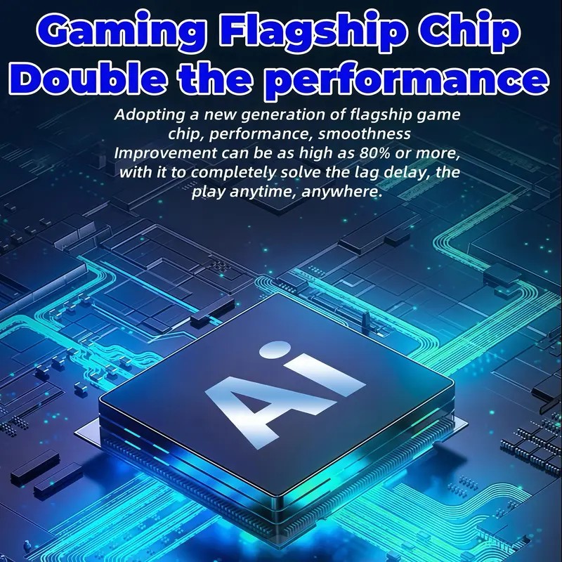 Handheld Game Console – Portable, Rechargeable Console with 10 Built-in