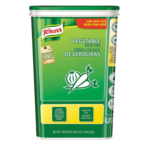 Knorr Vegetable Soup Mix, 19.01 Ounce - 6 per pack -- 1 each.