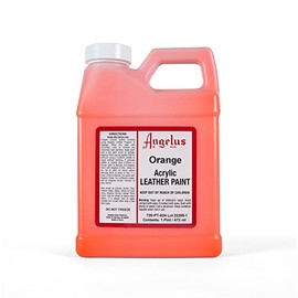 Angelus Colour for Leather and Fabric 024C ORANGE - ORANGE 472 ML / 16 OZ