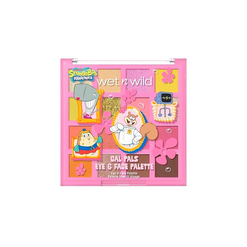 Wet n Wild x Bob Esponja Gal Pals Paleta de