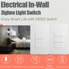 Tuya Zigbee Intelligent Home Switch SpringBack Light Switch Voice Control