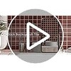 Thicker Dark Red Peel and Stick Backsplash Tiles-10 pcs of