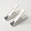 Clippin Non-Shooting Large Nail Clipper 2-Piece Set Cover Nail Shoot Prevention / 클리핀 안튀는 대형 손톱깍이 2p세트 커버 손톱튐방지
