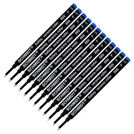 12 Pack - Blue Fine Tip Schmidt 888 Rollerball Refill