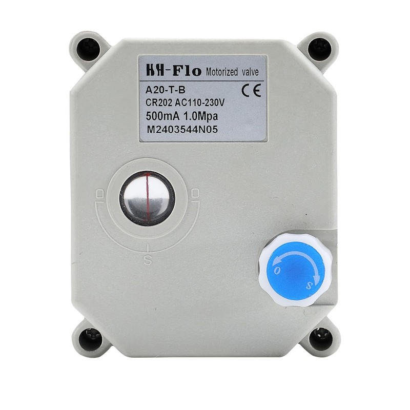 HSH-Flo PVC 2 Way 3/4 inch DN20 12VDC 9-24VAC/DC On/Off