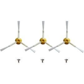 3 Pack Side Brush Replacement for IRobot Roomba 800/900 Series 960 980 985 Models, Replacement Parts Accessories, ABS and Nylon Side Brushes