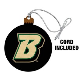 GRAPHICS & MORE Binghamton University Logo Wood Christmas Tree Holiday Ornament