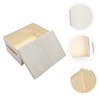 NOLITOY Reusable Folding Storage Box Shaped Clothes Organizer Lid Compact