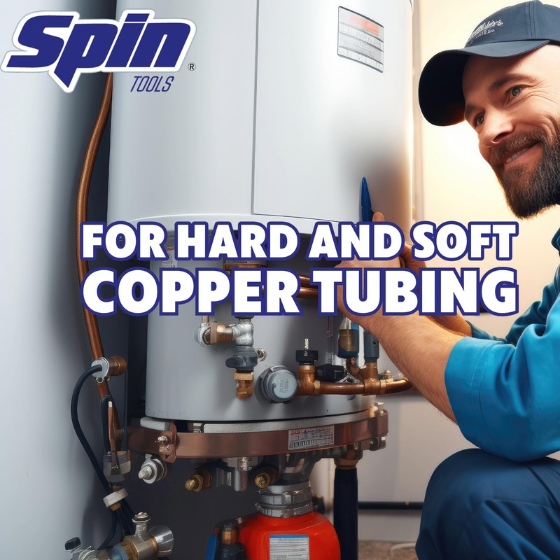 SPIN F1038 Flaring Tool, 3/8-Inch, Individual Hex Drill Bit