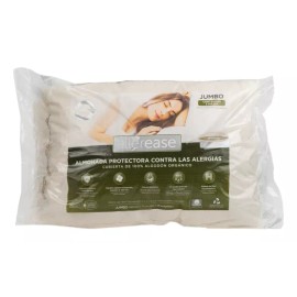 AllerEase Almohadas Jumbo 50x71cm Orgánicas 100% Algodón 2 Pzas