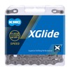 KMC xGlide 9, 10 & 11 Speed Chain, Grey, 126
