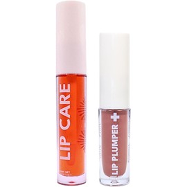 Mlashes Volumizador para labios al instante con tinta 2 Pack Lip care hidratante Makai + Lip plumper Monet