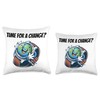 Time for a Change Smart Watch Band Accessory Throw Pillow
