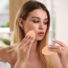 5 PCS Flat Makeup Sponges for Foundation, Smooth Foundation Sponge,