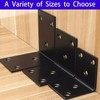 Shelf Bracket Corner Brace Sets JINLINY 10 Pack Metal L