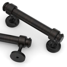 Asidrama 10 Pack 3 Inch(76mm) Oil Rubbed Bronze Kitchen Cabinet Handles, Cabinet Pulls Kitchen Cabinet Hardware for Cupboard Drawer Pulls