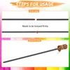 Mahl Stick for Steadying Painter Hand 32.7 Inch Artists Drawing