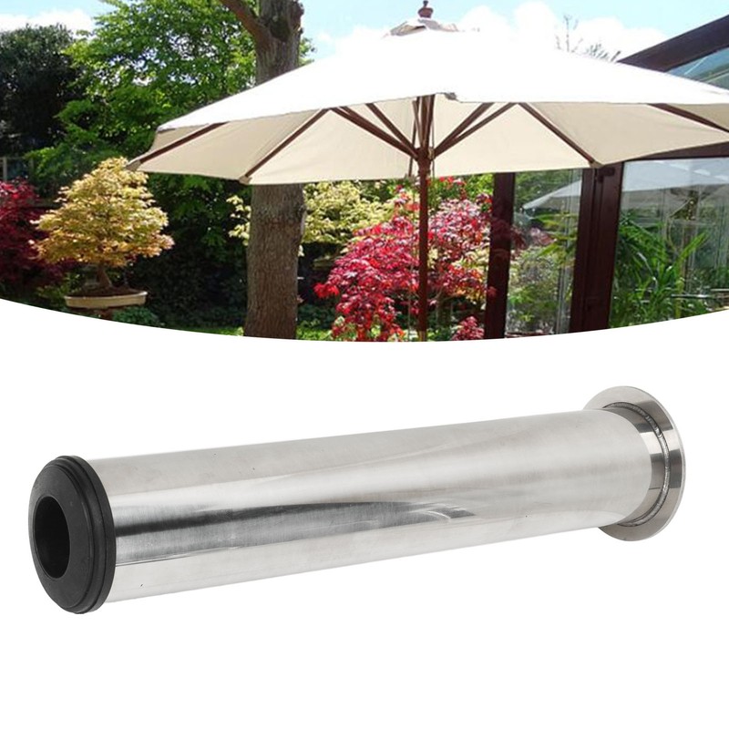 Adjustable Patio Umbrella Holder Outdoor Deck Umbrella Mount with Screws