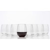 Stemless Wine Glasses - Unbreakable Shatterproof BPA Free Plastic Tritan