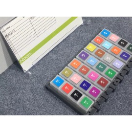 PILLBOX  Med Tray 4X Day Pill Box Storage Organizer Sort Medication Tray LARGE