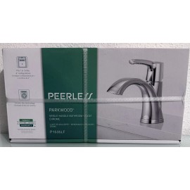 Peerless Parkwood P1535LF Single Handle Bathroom Faucet Zinc/Chrome Finish 1GPM